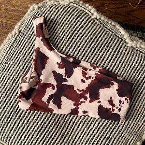 Skatie one shoulder bikini top